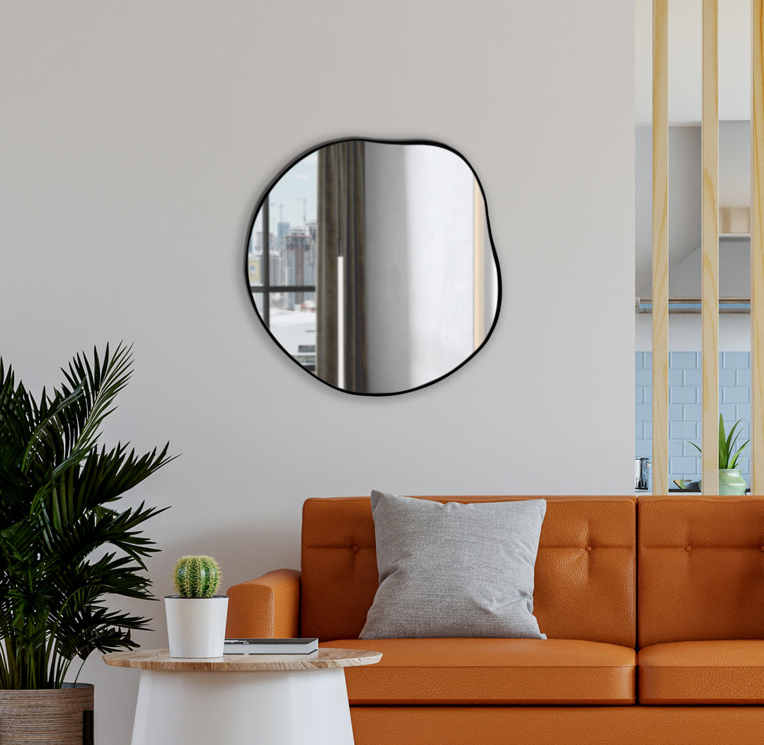 MOON Irregular Accent Wall Mirror