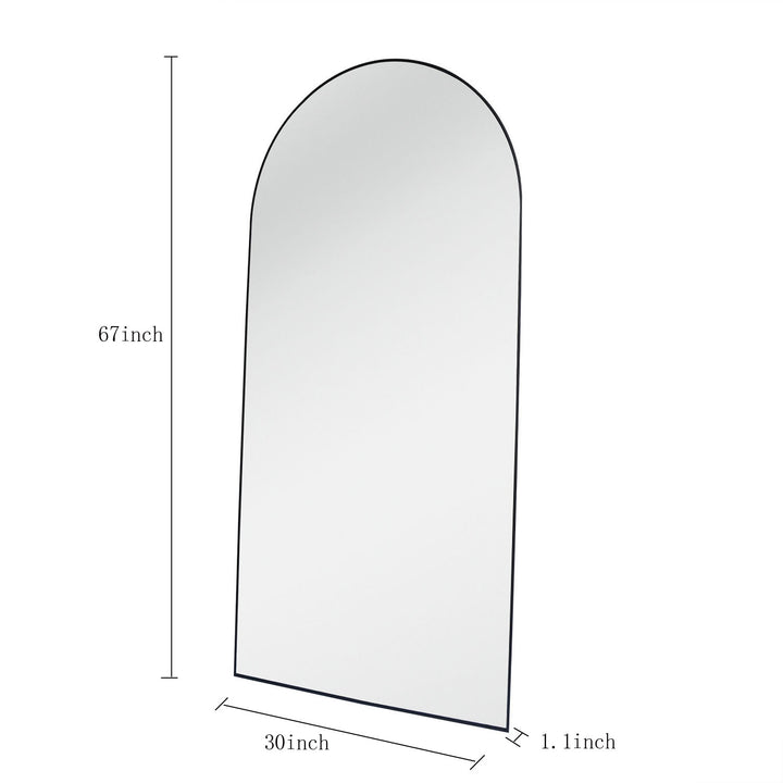 SUBRA Metal Arch Large Wall Mirror