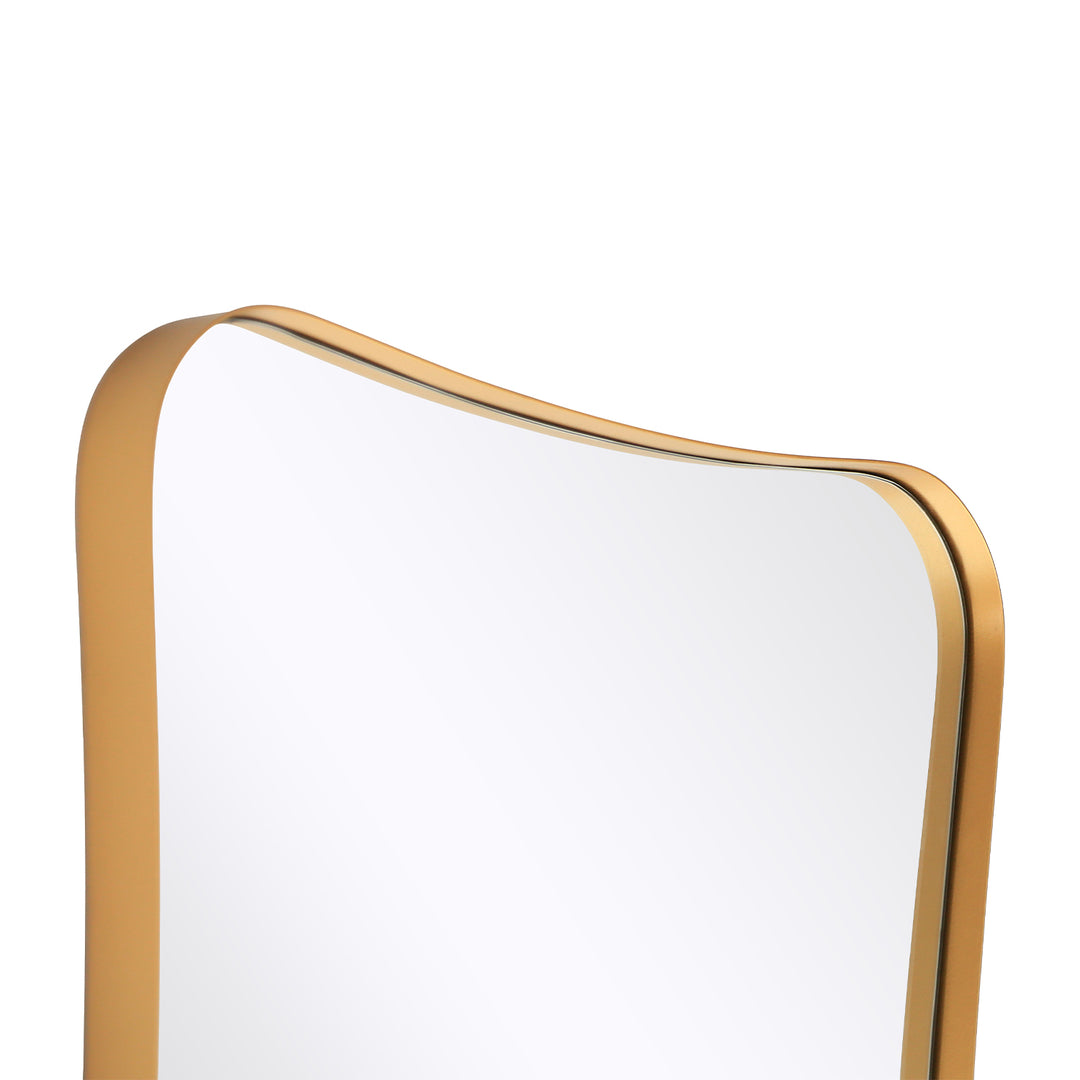 FERMO Metal Asymmetrical Wall Mirror