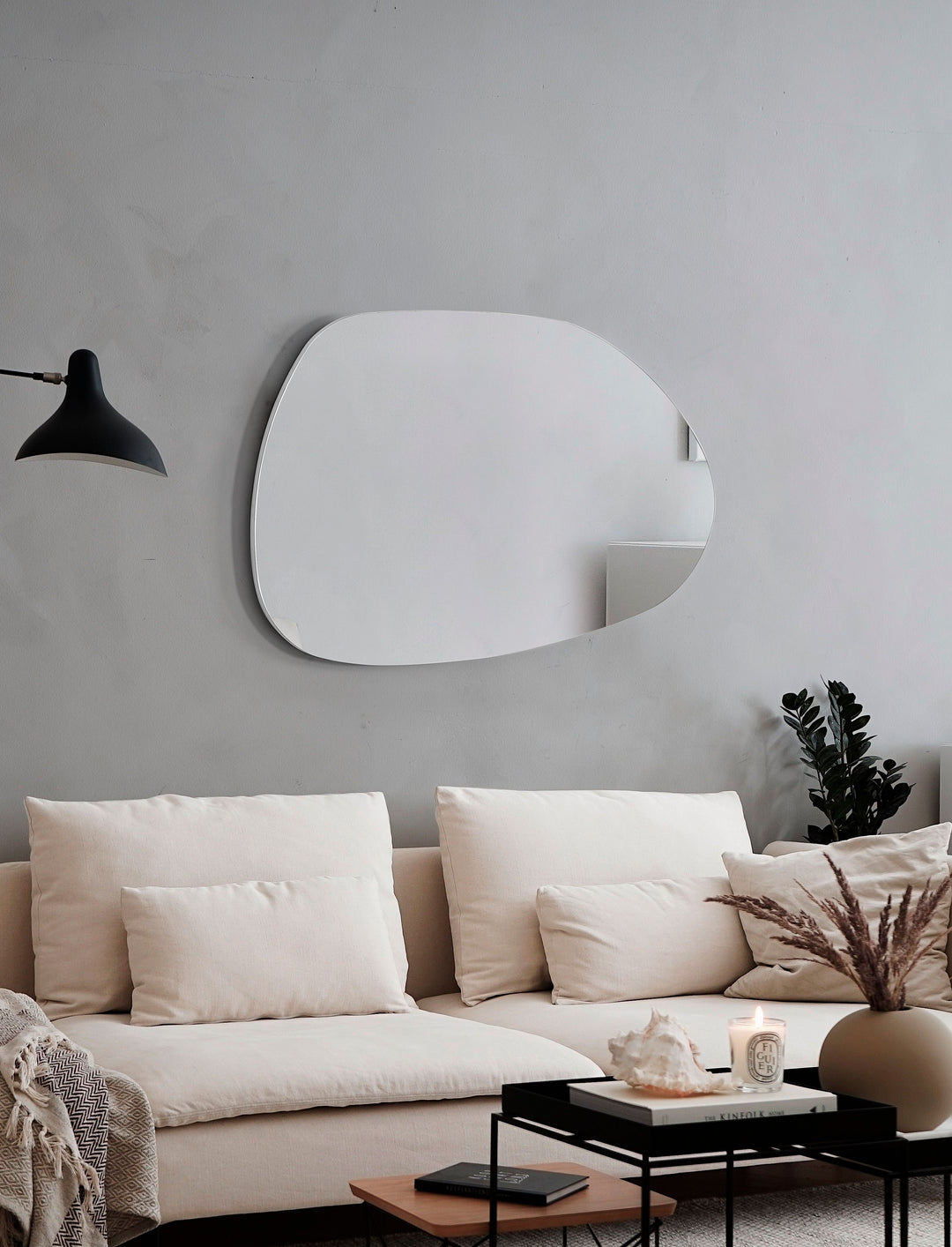 SETNA Asymmetric Accent Wall Mirror