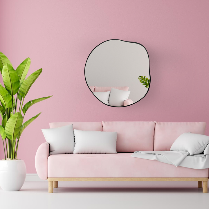 MOON Irregular Accent Wall Mirror