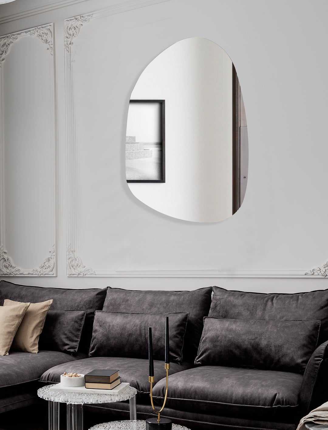 SETNA Asymmetric Accent Wall Mirror