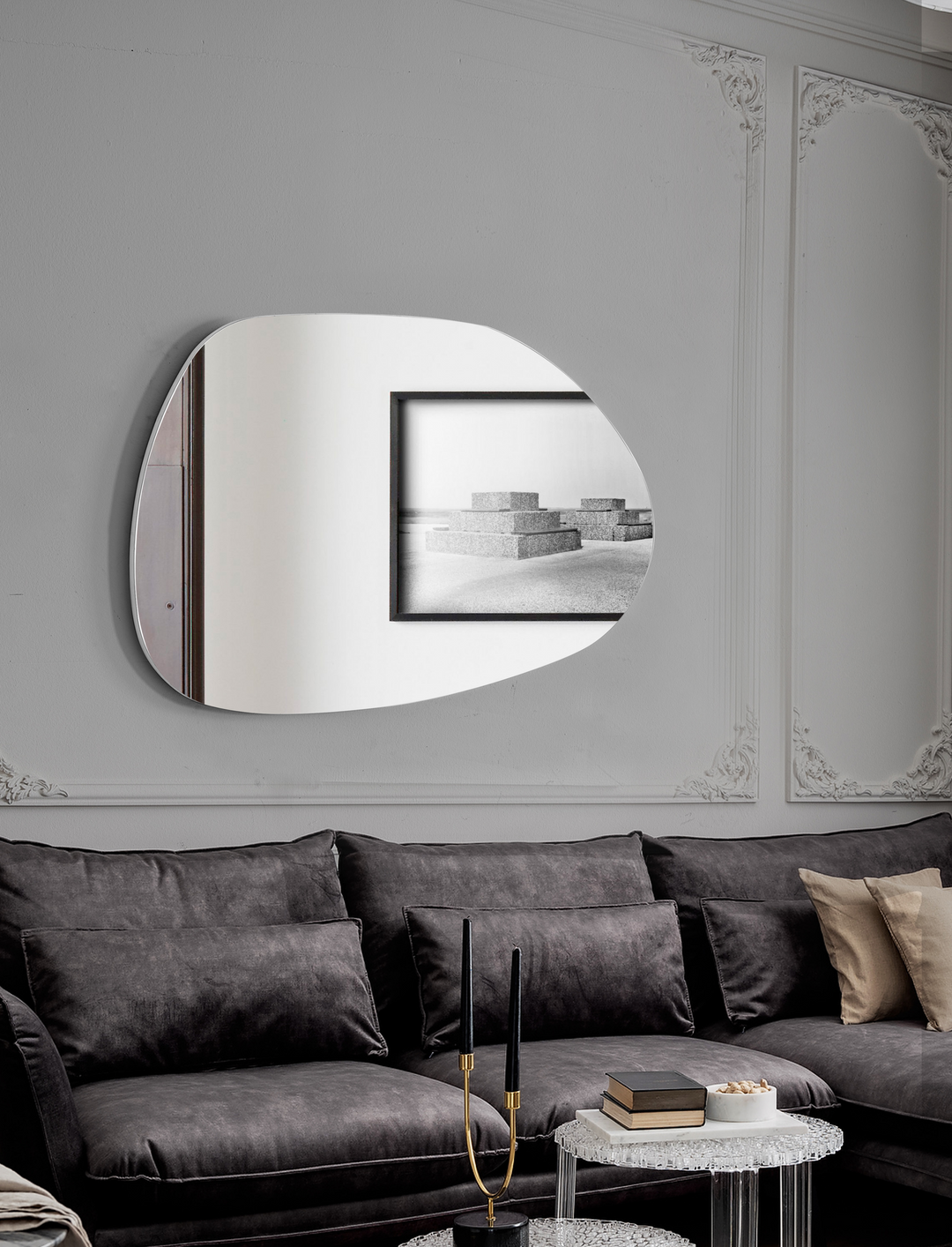 SETNA Asymmetric Accent Wall Mirror